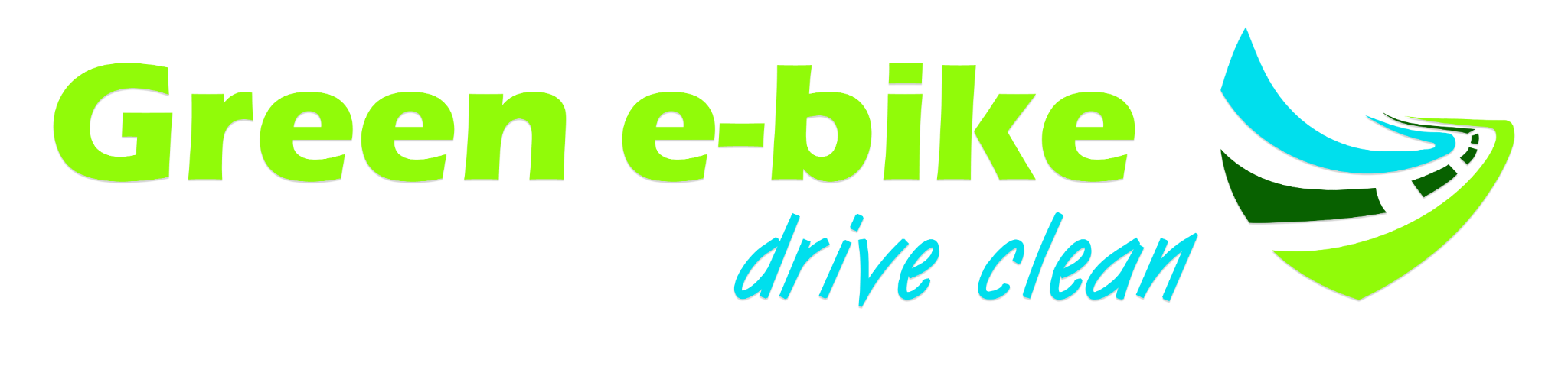 Green e-bike logo